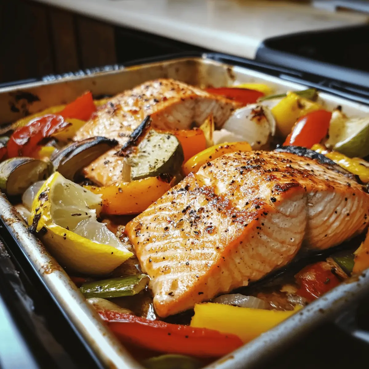 Sheet Pan Salmon