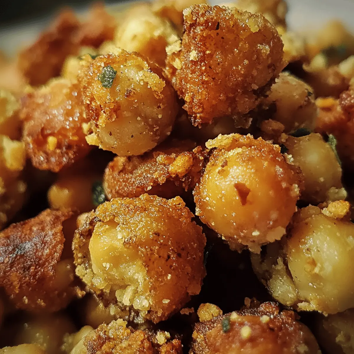 Roasted Chickpea Bites