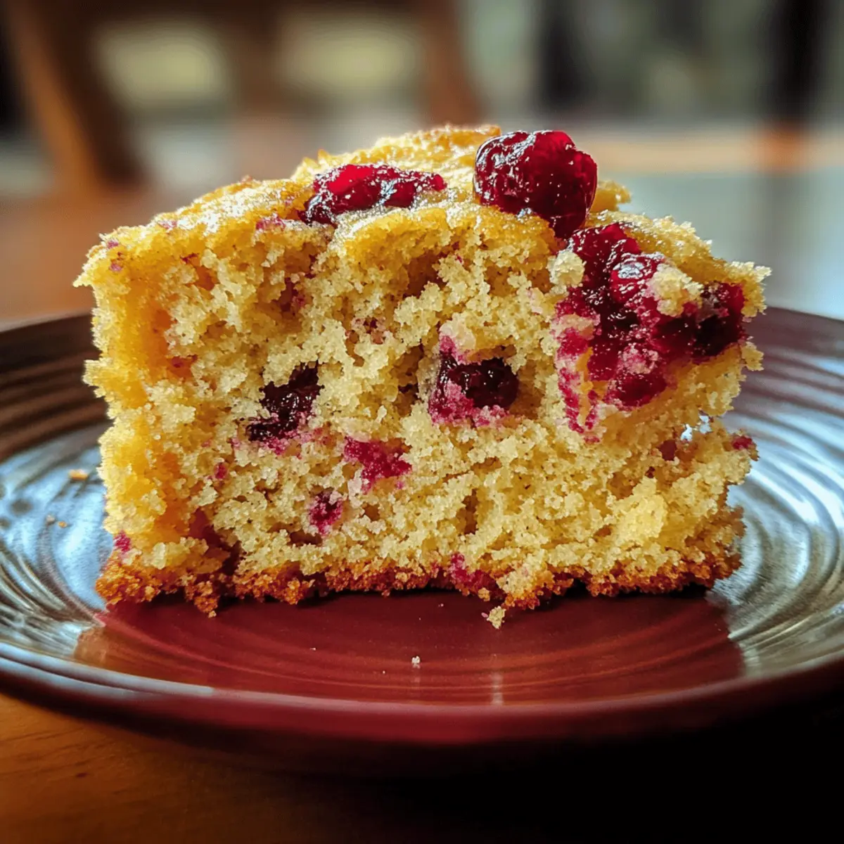 Cranberry Cornbread