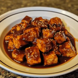 Slow Cooker BBQ Tofu