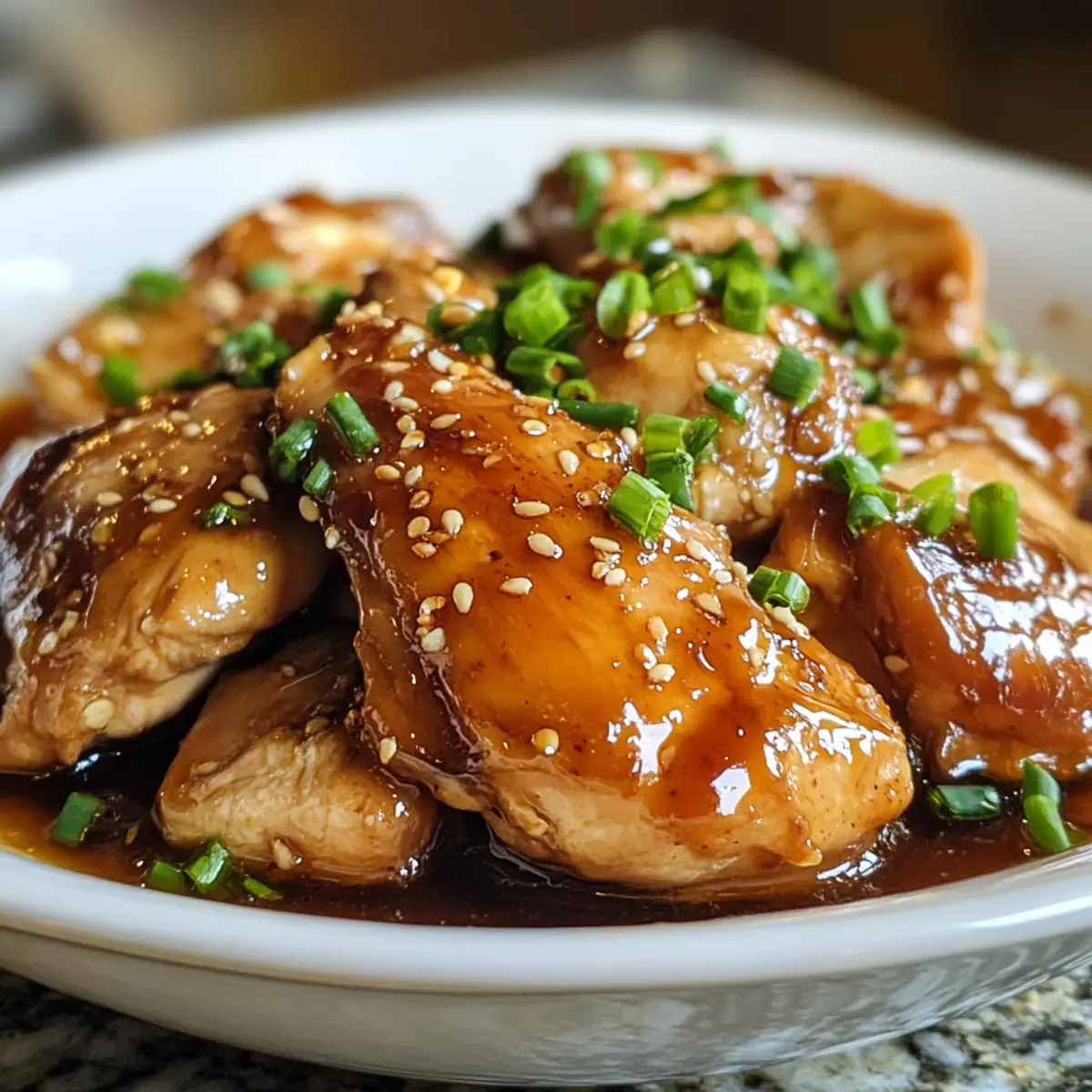Honey Soy Slow Cooker Chicken