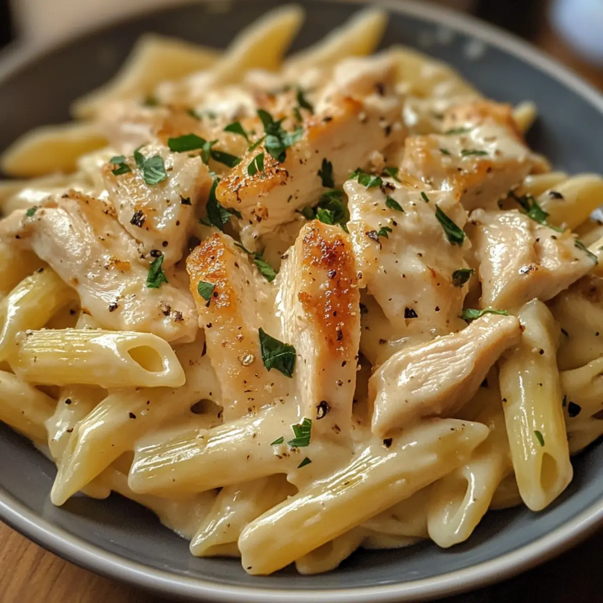 Classic Chicken Alfredo Pasta